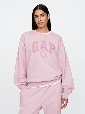 Gap × Disney Oversized Logo Sweatshirt Disney World Cozy Winter Fall Daisy Duck